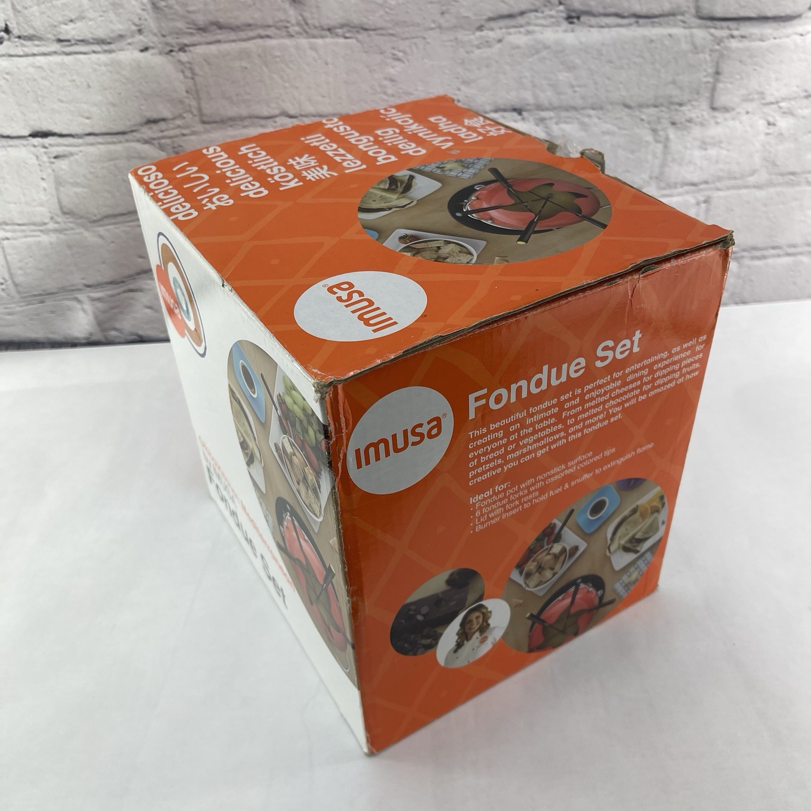 IMUSA Metal Fondue Set for 6 Brand New Open Box
