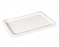 250X Bionature Pappteller Aus Frischfaser 20 X 13 Cm Fettdicht Weiß