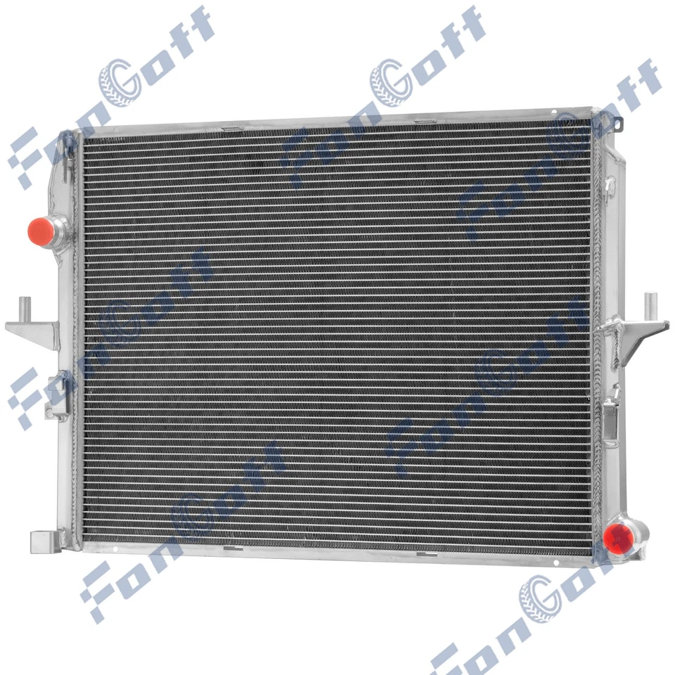 Radiador de 2 filas para Audi Q7 2007-15 2003-2010 Porsche Cayenne 2004-10 VW Touareg Foto 3 de 4