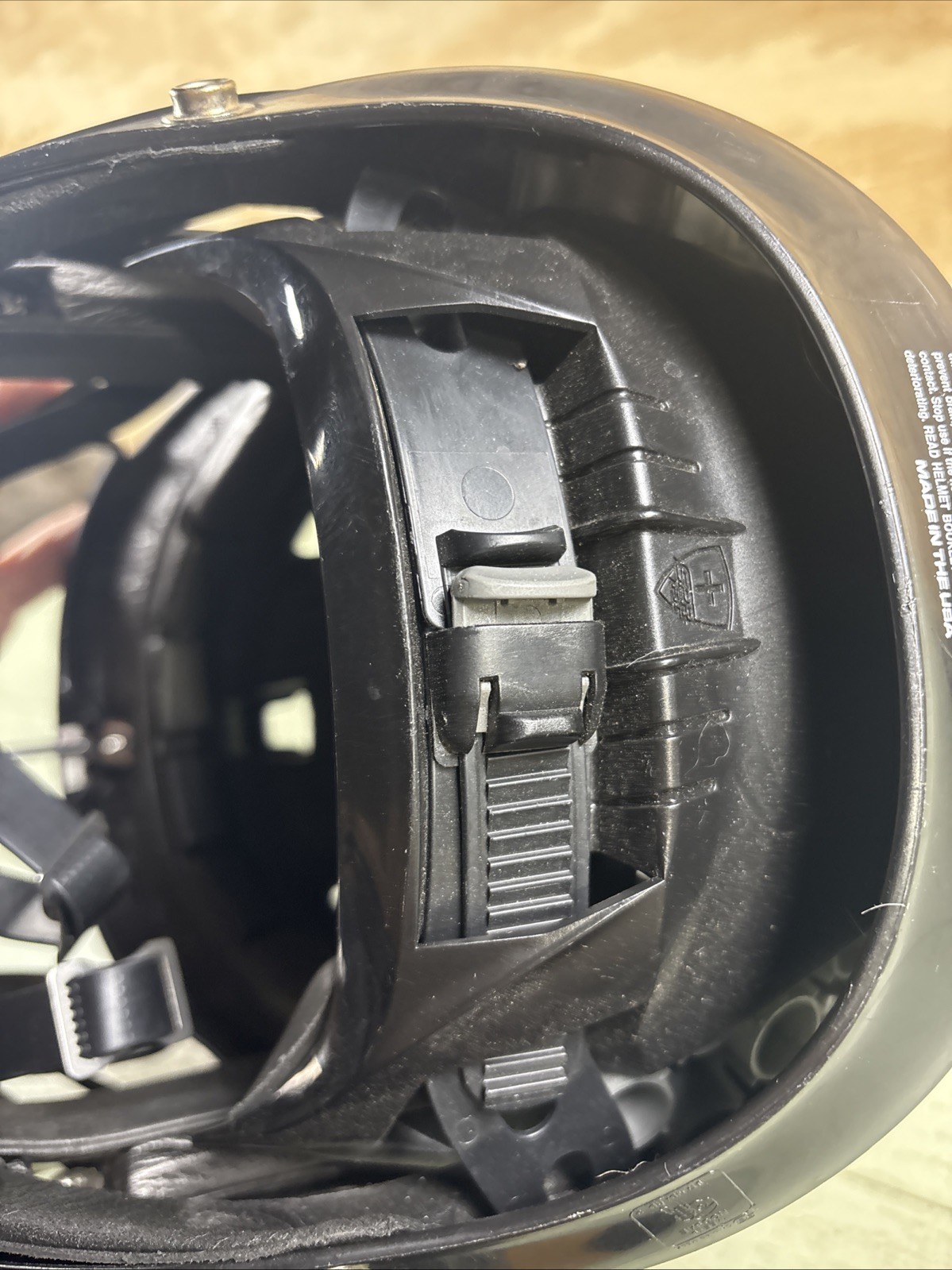 Cascade Black Hockey Helmet OSFM Model S Excellent Condition 