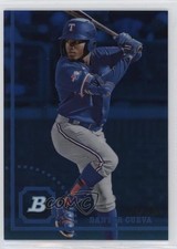 2022 Bowman Heritage Chrome Prospects Blue Refractor /99 Danyer Cueva gh4