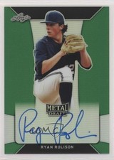 2018 Leaf Metal Draft Green 6/10 Ryan Rolison #BA-RR2 Auto 1h1