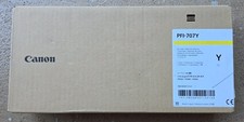 New Genuine Canon PFI-707Y Yellow Ink Tank IPF830 840 850