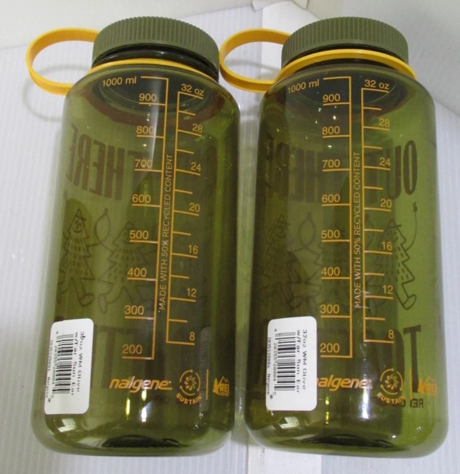 Бутылка для воды REI Co-Op Nalgene 32 унции широкий рот - там вместе - Изображение 2 из 4