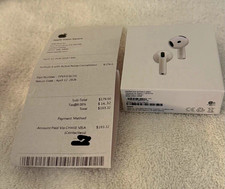 Apple AirPods 4 w/ Active Noise Cancellation White In-Ear Earbuds, Bluetooth