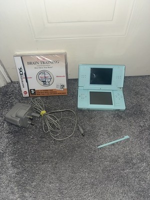 Nintendo DS Lite Handheld Konsole - Türkis mit Spiel getestet und funktionsfähig 
