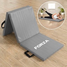 FORZA Tri Folding Yoga Mat | 6' x 2' Gym Exercise Mat for Yoga, Pilates & More