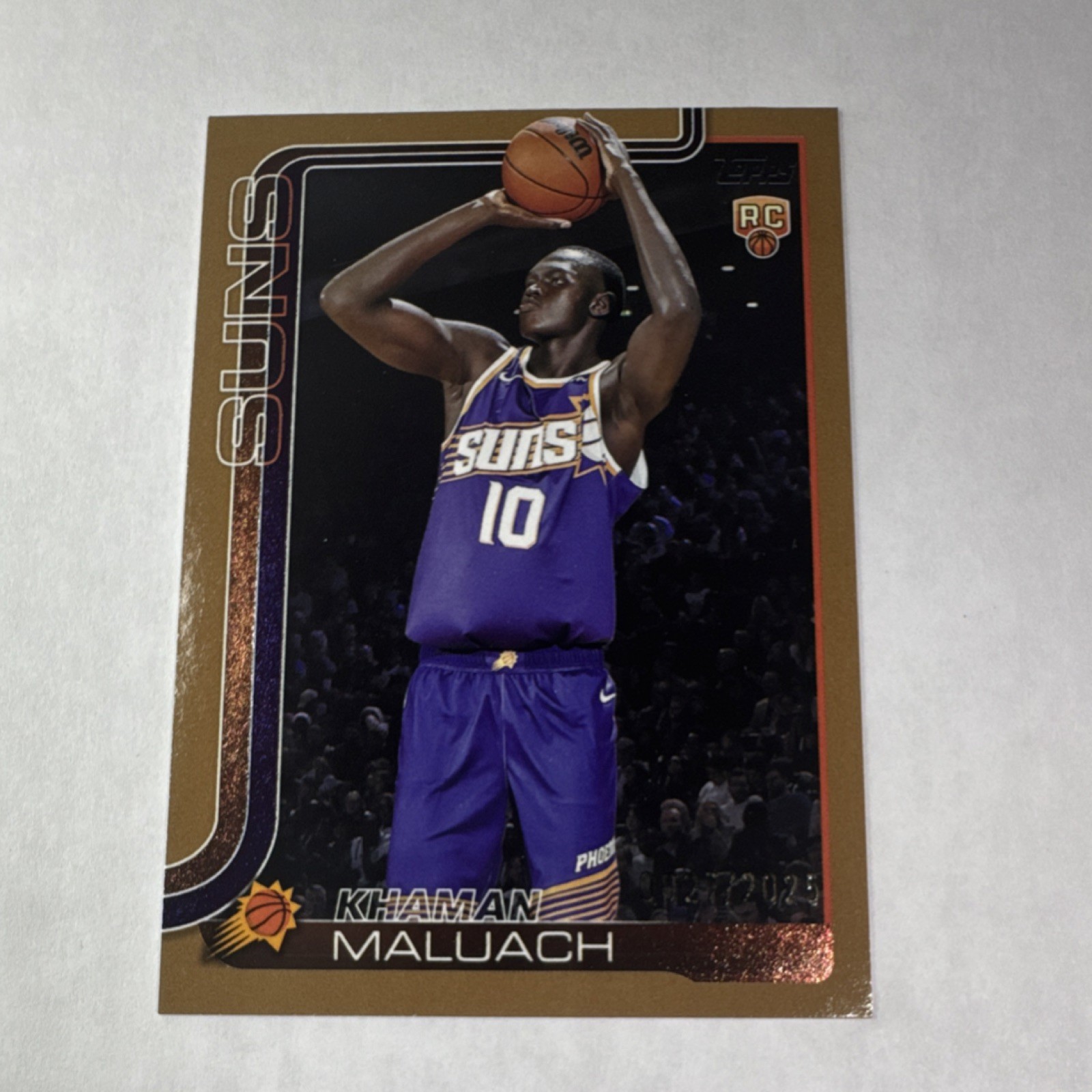 2025-26 Topps - Khaman Maluach Rookie #210 Phoenix Suns /2025 RC