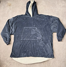 THE COMFY Original Oversized Sherpa Wearable Hooded Blanket - Blue