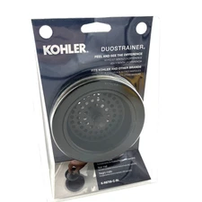 KOHLER K-R8799-C-BL Duostrainer 4-1/2” Sink Strainer Matte Black Damaged Box NEW