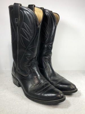 Laredo Black Cowboy Boot Size 9D