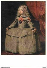 Postcard - Art - Painting - Diego Velasquez - Infante Marguerite-Thérèse