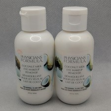  2 Physicians Formula Coconut Milk Eye Makeup Remover 2 fl. oz each