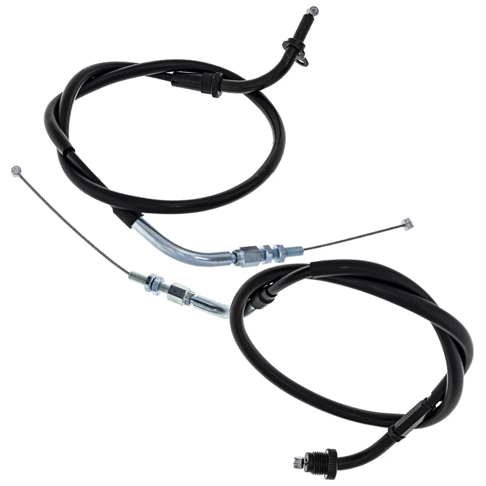 NICHE 推拉油门电缆套件铃木 GSXR1100 GSXR600W GSXR750 58300-17E30 — 第 3/4 张图片
