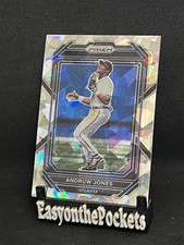2023 Panini Prizm Cracked Ice Andruw Jones #246 Braves 