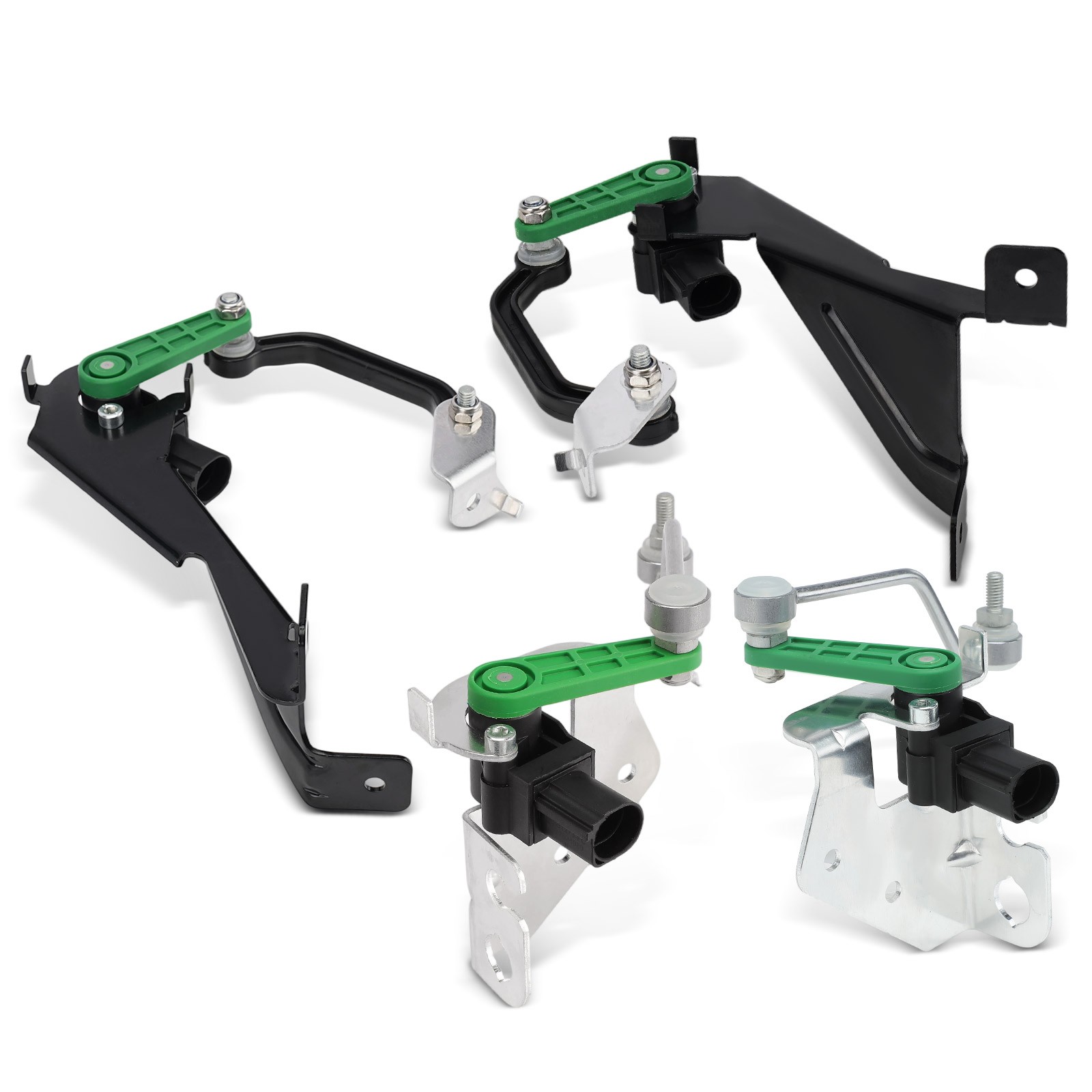 A-Premium 4Pcs Front & Rear Ride Height Level Sensor Assembly for Audi R8 08-15