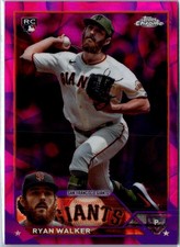 2023 Topps Chrome Update Ryan Walker #USC9 Magenta Purple Lava Lamp  /299 Giants