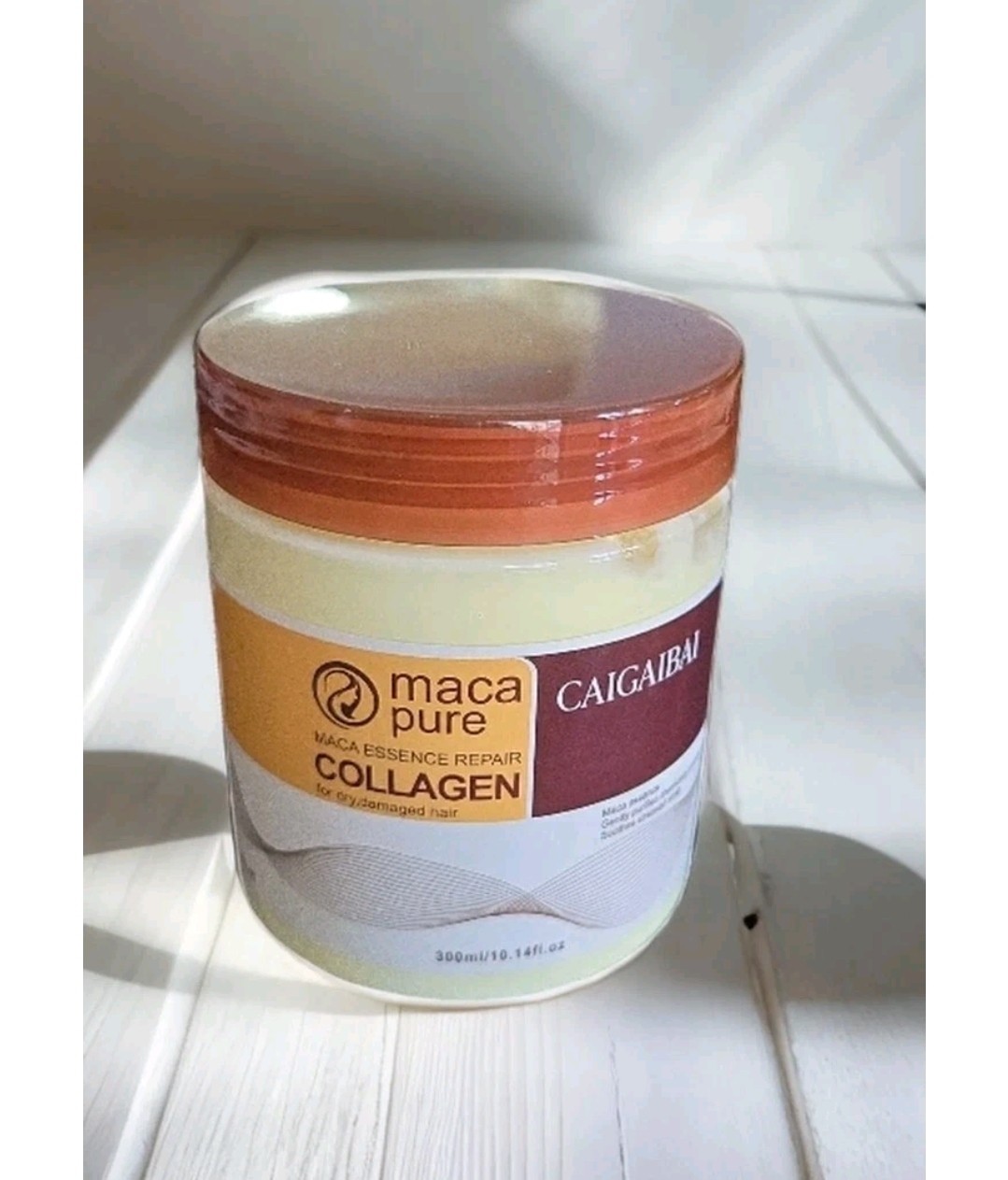 CAIGAIBAI Hair Repair Mask  Maca Pure Essence Collagen  Dry  Damage Hair300ml.