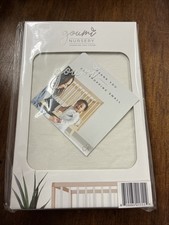 Goumi Nursery Changing Pad Cover Soft Bamboo Organic Cotton Fitted Beige