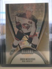 2025-26 UD Allure Zach Werenski Gold Glitter Bomb /199 75 & UD Series 2 Pop 1000