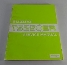 Workshop Manual Service Suzuki TS250ER Stand 08/1981