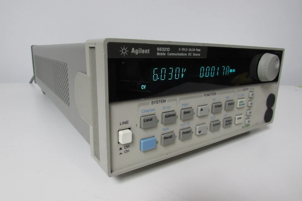 Agilent 66321D Mobile Communications DC Source, 0-15V, 0-3A, 5A Peak - Image 2 of 3
