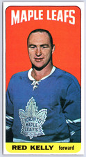 LEONARD RED KELLY  1964-65 TOPPS TALLBOYS 64-65 NO  44  NRMINT+    77062