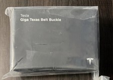 TESLA GIGA TEXAS BELT BUCKLE BRAND NEW SEALED LIMITED EDITION MERCH