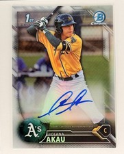 2016 Bowman #CPA-IA Iolana Akau Chrome Prospect Auto REFRACTOR /499