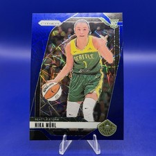 2024 Panini Prizm WNBA Nika Muhl Blue Velocity Prizm #75 Rookie RC Seattle Storm