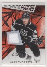2021-22 Upper Deck SP Game Used Authentic Rookies Red Jerseys Alex Turcotte 0c3