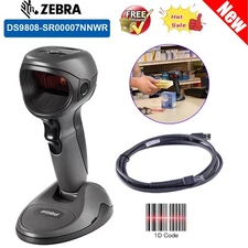 Zebra Symbol DS9808-SR00007NNWR 2D Imager Barcode Scanner with USB Cable