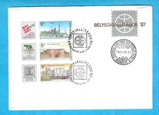HUNGARY - 1987 STAMP EHIBITIONS SS FDC - SCOTT 3071 - N258f