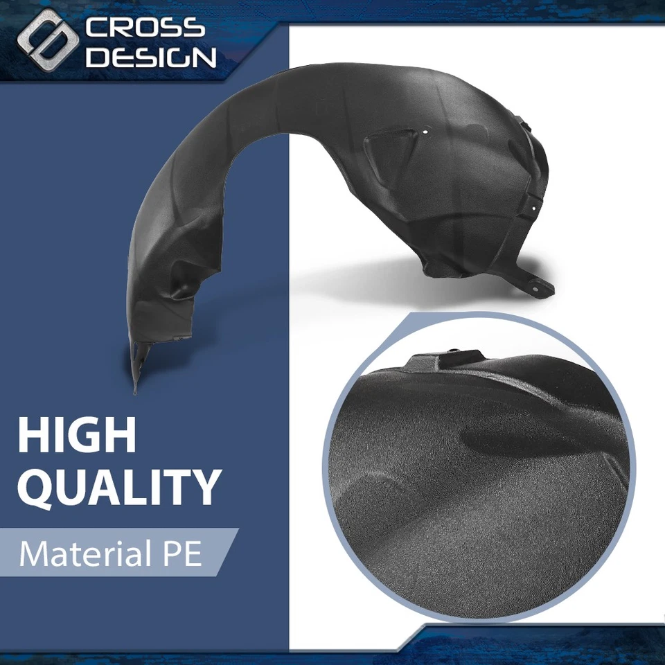 Nuevo juego de guardabarros delantero del lado del conductor y del pasajero para BMW 745i 750i 760i 02-08 Foto 4 de 4