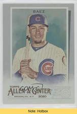 2020 Topps Allen & Ginter's Hot Box Silver Portrait Javier Baez #77 READ x0y