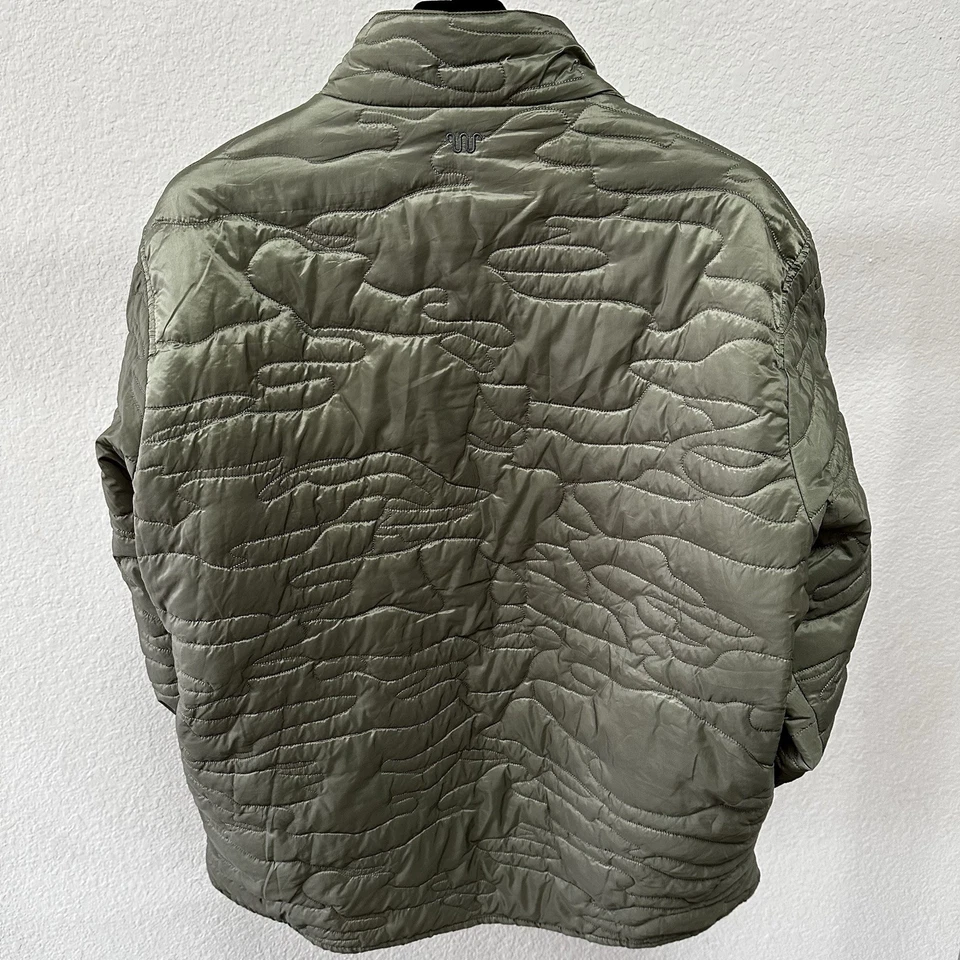 Kings Ranch Green Camo Puff Jacket 100% Polyester Size XL - Image 2 of 4