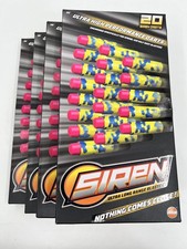 Siren Ultra High Performance Darts Refill   4 Pack 80 Darts  Half-Darts