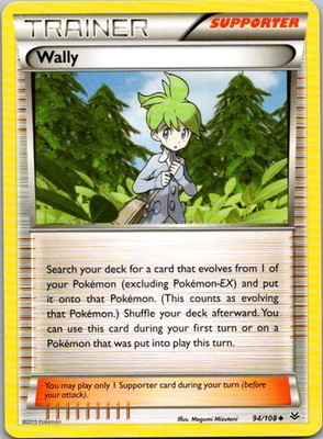 Wally Uncommon XY - Roaring Skies 94/108 NM