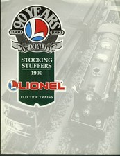 Lionel O-Gauge Electric Trains Stocking Stuffers Folder 1990