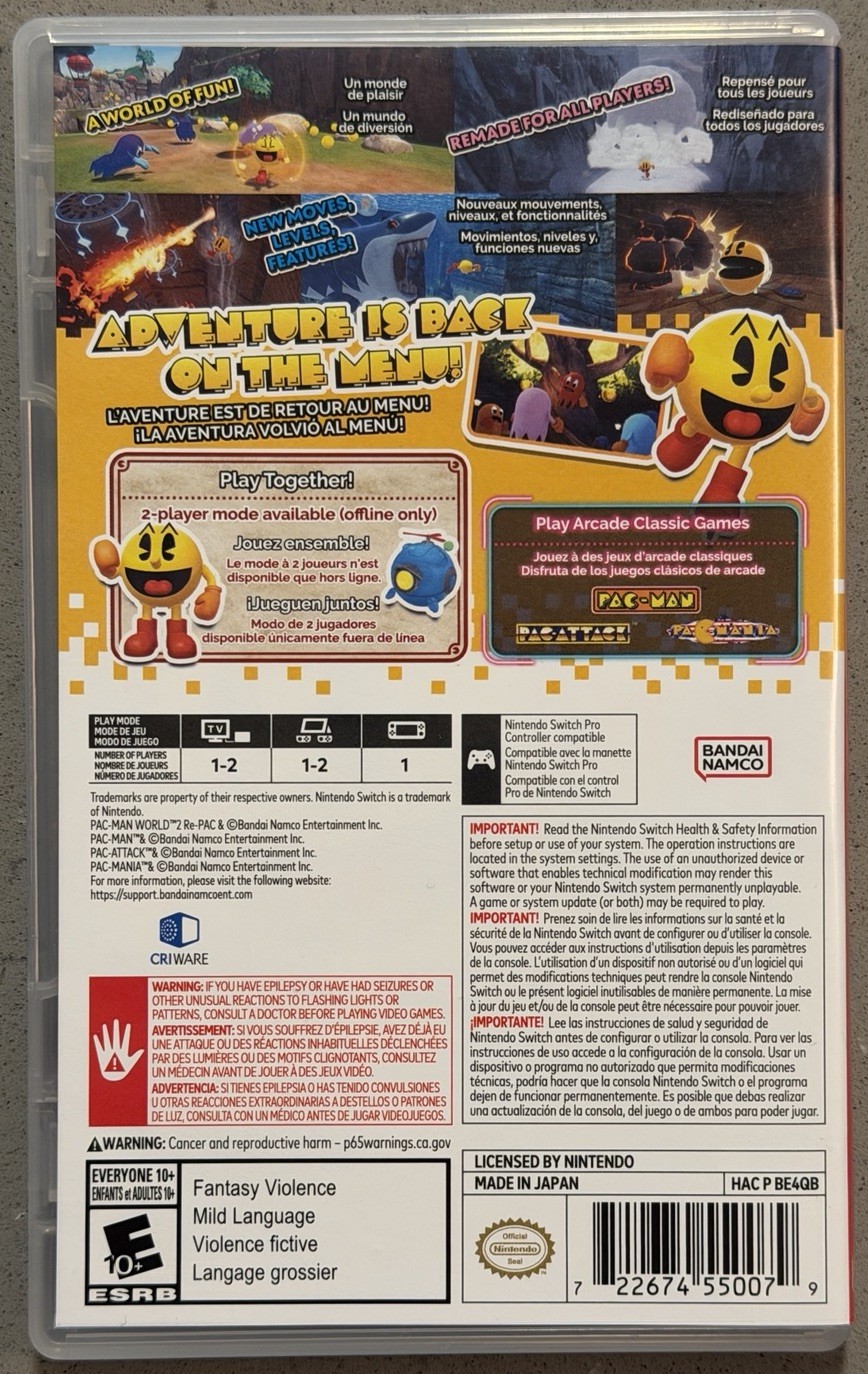 PAC-MAN World 2 RE-PAC - Nintendo Switch, 2025