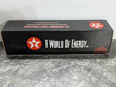 2002 Texaco Flatbed Toy Truck Limited Edition-Missing 3 Dome Tank Car