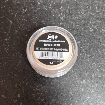 Kat Von D Lock-It Setting Powder Translucent 1.4g .049 oz Travel Size