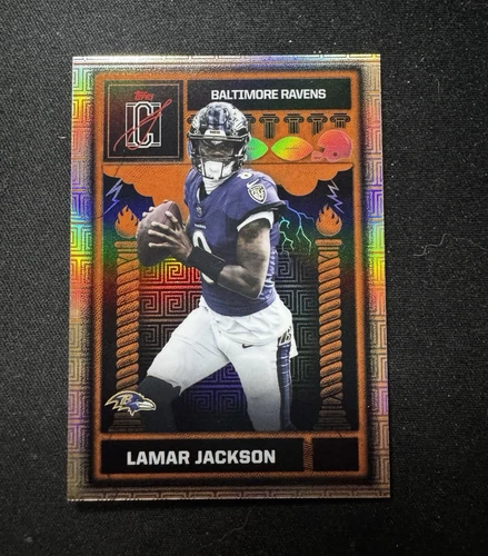 2025 Topps Signature Lamar Jackson Base (RAW)