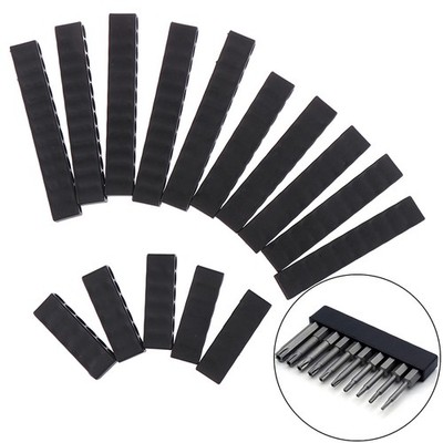 5Pcs Set 6/10/12 holes hex shank screwdriver bit holder storage dril accesso.t2