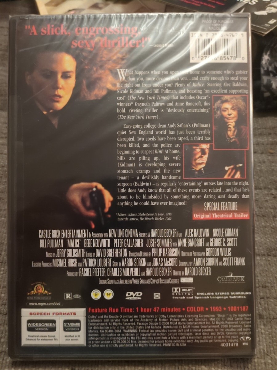 Bill Skarsgård Castle Rock Season Watch Online Malice (DVD, 2000