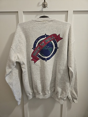 Vintage Hard Rock Cafe Washington D.C. Crewneck Sweatshirt 90's Rock N Roll 