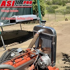 8N8005 3 Row Aluminum Radiator for Ford 8N 9N 2N 86551430