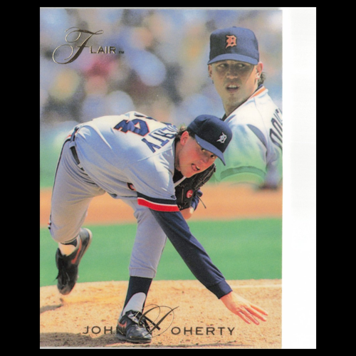 John Doherty #200 1993 Flair Detroit Tigers Baseballkarte MLB NM