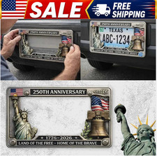 250th Anniversary Commemorative License Plate...