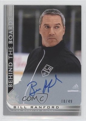 2020 SP Signature Edition Legends Behind the Boards 10/49 Bill Ranford Auto 09go